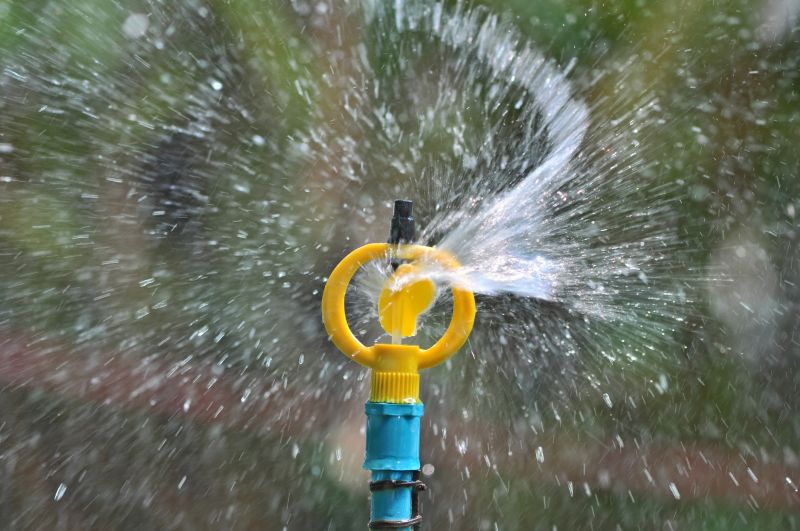 Close-up of Sprinkler Heads