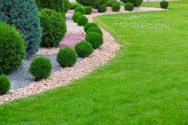 Edging Stones Installation in Battle Ground