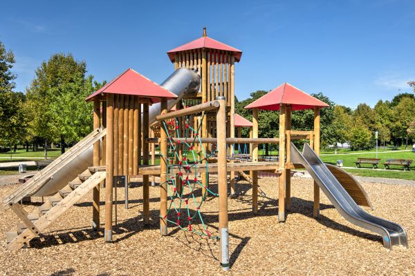 Playground Mulching Service in Battle Ground