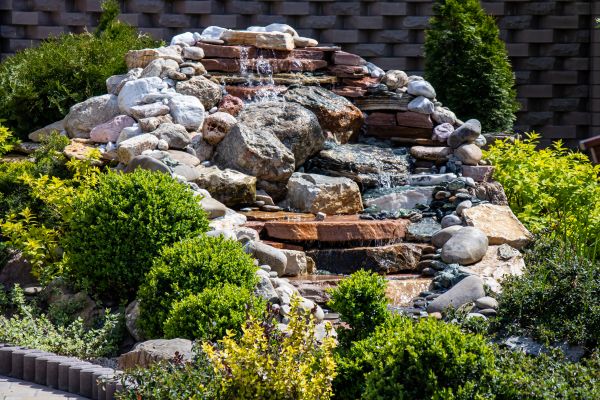 River Rock Landscaping in Battle Ground