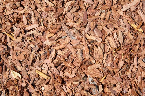Pine Mulch Spreading in Battle Ground