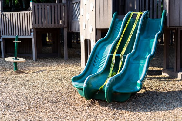 Play Area Mulch Installation in Battle Ground